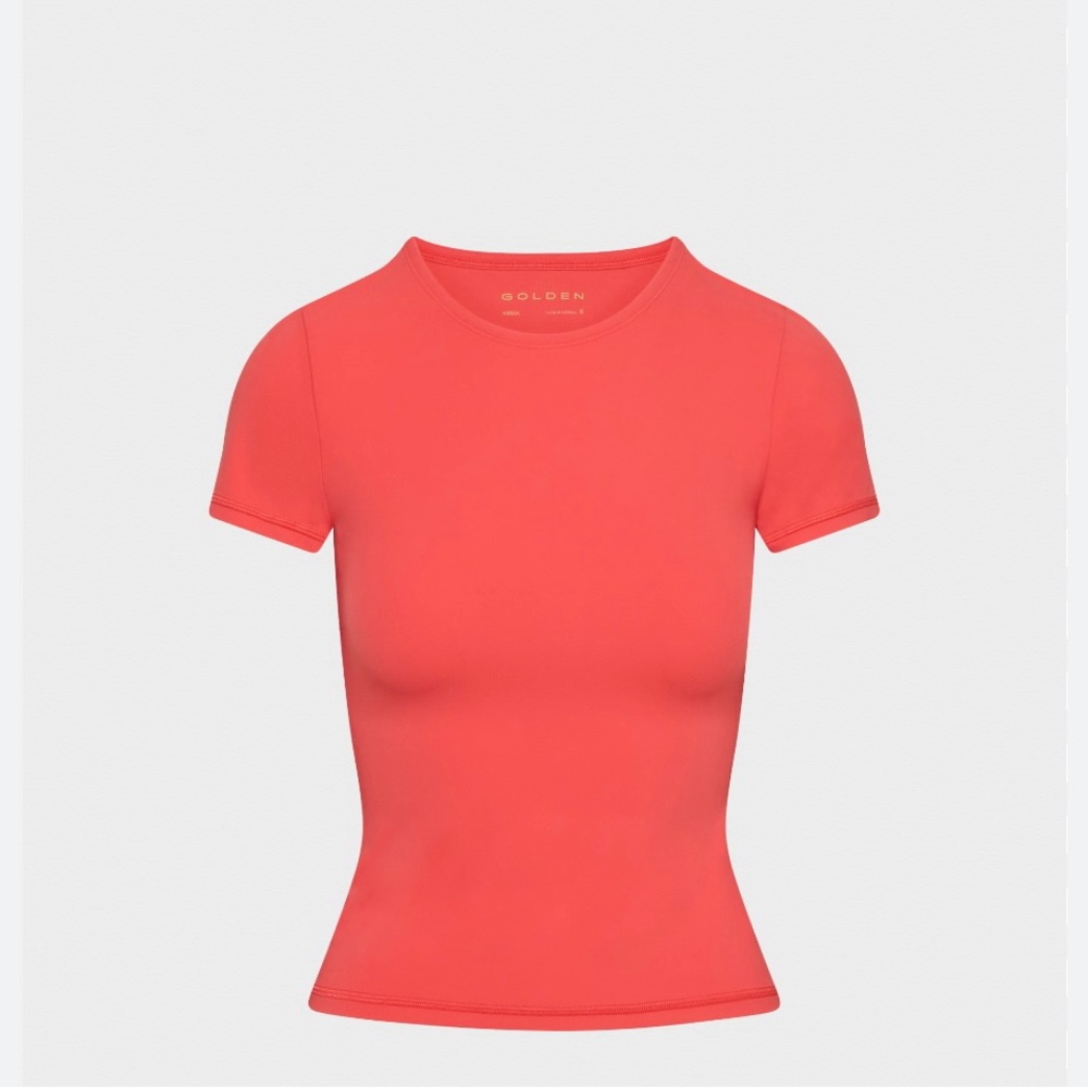 Aritzia Golden Butter Essential Tee